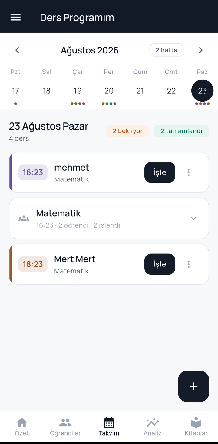 Akıllı Ders Planlama